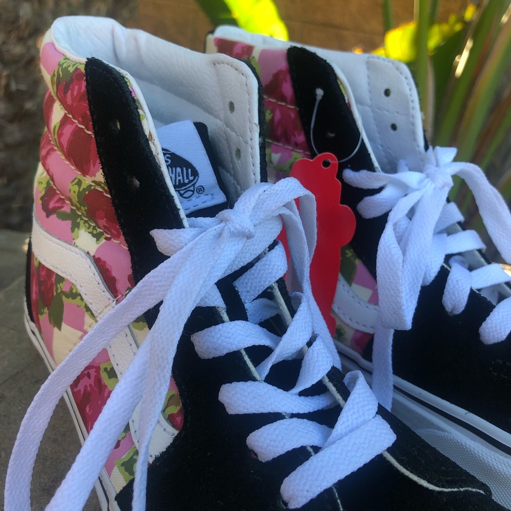Vans Romantic Floral Rose old skool hi top - Picture 8 of 8